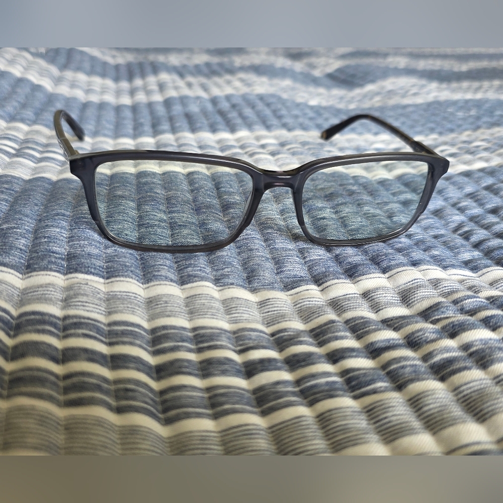 Ted Baker London TM002 GRY Gray Crystal Eyeglasses Frames 56-17-145 Men’s Square